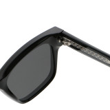 Retro Square Cat Eye Reinforced Wire-Core Temples Sunglasses