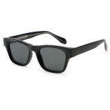 Retro Square Cat Eye Reinforced Wire-Core Temples Sunglasses