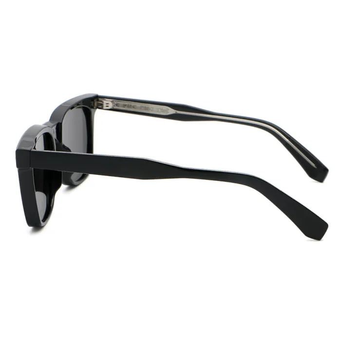 Retro Square Cat Eye Reinforced Wire-Core Temples Polarized Sunglasses