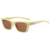 Retro Rectangle Cat Eye Sunglasses