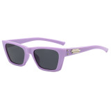 Retro Rectangle Cat Eye Sunglasses