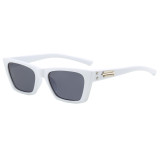Retro Rectangle Cat Eye Sunglasses
