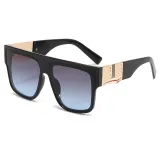 Y2K Oversized Square Flat Top Shades Sunglasses