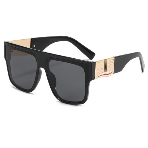 Y2K Oversized Square Flat Top Shades Sunglasses