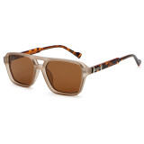 Retro Double Pilot Square Shades Sunglasses