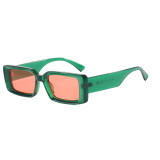 Retro Rectangle Trendy Outdoor Vacation Photo Decorative Sunglasses