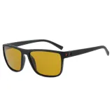 Retro Square Lightweight Polarized Outdoor Driving Sunglasses