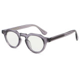 Round Geek-Chic Blue Light Blocking Glasses