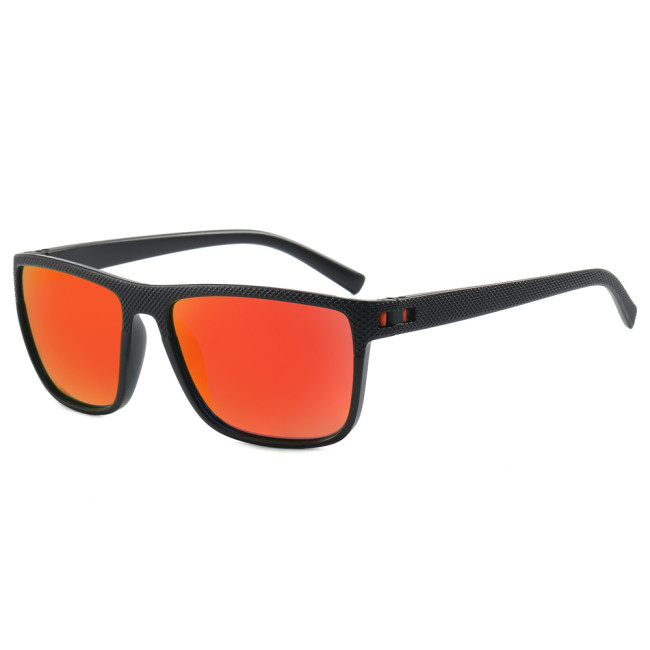 Retro Square Lightweight Polarized Outdoor Driving Sunglasses