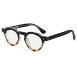 Round Geek-Chic Blue Light Blocking Glasses