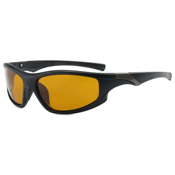 Y2K Cool Sports Rectangle Polarized Cycling Sunglasses