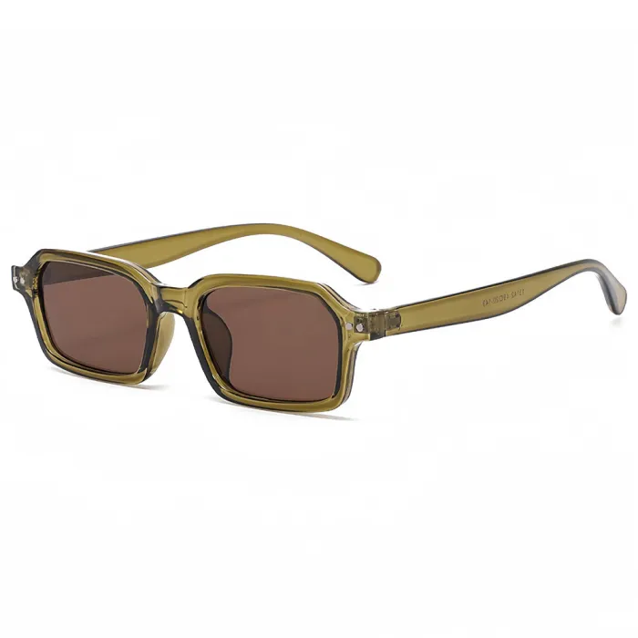 Retro Rectangle Trendy Outdoor Vacation Photo Decorative Sunglasses