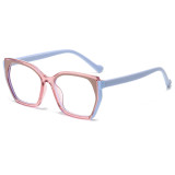 Women Square Cat Eye Blue Light Blocking Glasses