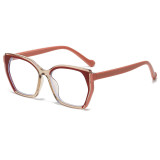 Women Square Cat Eye Blue Light Blocking Glasses