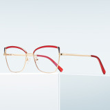 Women Square Cat Eye Blue Light Blocking Glasses