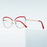 Elegant Women Cat Eye Blue Light Blocking Comfortable Computer Glasses