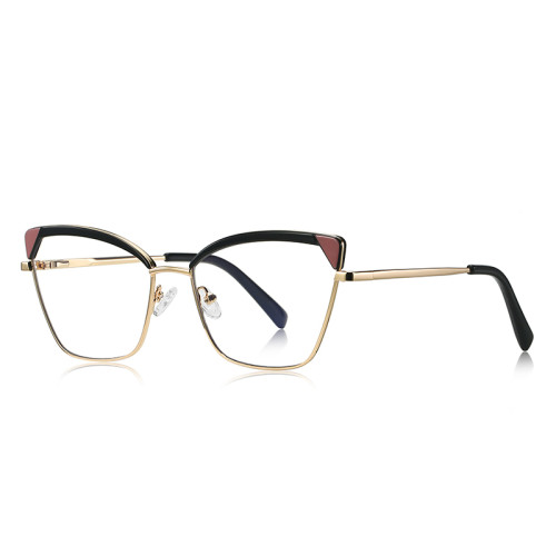 Elegant Women Eyeglasses Lady Cat Eye Blue Light Blocking Glasses