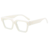 Retro Chunky Square Cat Eye UV400 Protection Sunglasses