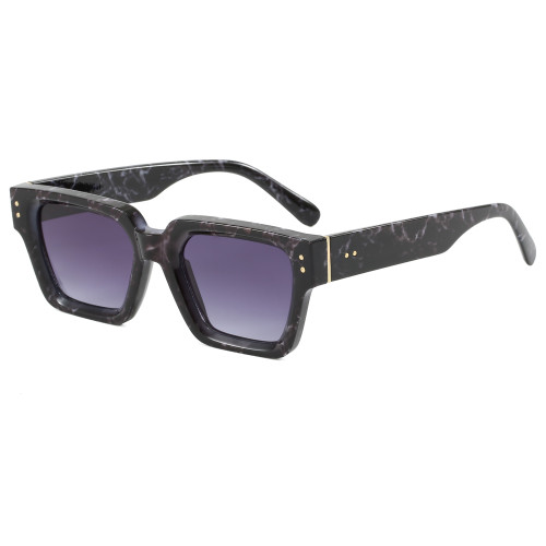 Retro Chunky Square Cat Eye UV400 Protection Sunglasses