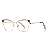 Elegant Women Eyeglasses Lady Cat Eye Blue Light Blocking Glasses