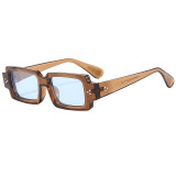 Retro Rectangle Trendy Outdoor Vacation Photo Decorative Sunglasses