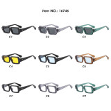 Retro Rectangle Trendy Outdoor Vacation Photo Decorative Sunglasses