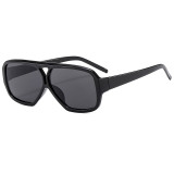 Retro Double Pilot Square Flat Top Shades Sunglasses