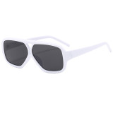 Retro Double Pilot Square Flat Top Shades Sunglasses