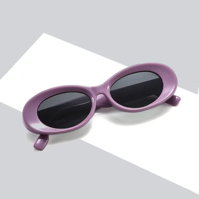 Retro Oval UV400 Outdoor Vacation Sunglasses