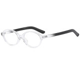 Round Geek-Chic Blue Light Blocking Decoration Glasses