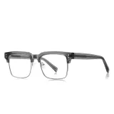 Square Half Frame Cat Eye Anti Blue Light Glasses