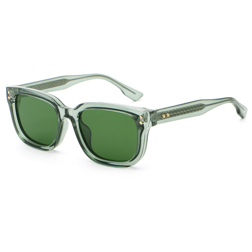 Retro Oversized Square Gradient Outdoor Vacation Photo Decorative Sunglasses