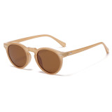 Vintage Round Unisex Sunglasses