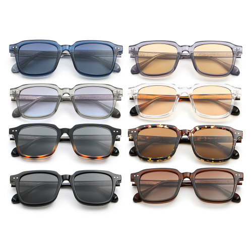 Retro Classic Square UV400 Outdoor Vacation Sunglasses