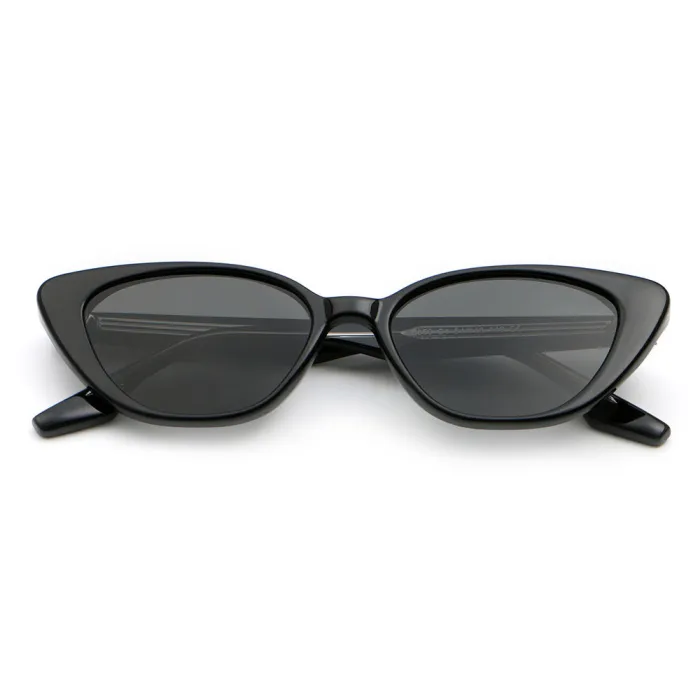 Retro Oval Cat Eye UV400 Outdoor Vacation Sunglasses