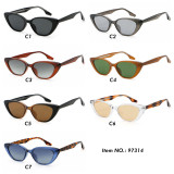Retro Oval Cat Eye UV400 Outdoor Vacation Sunglasses