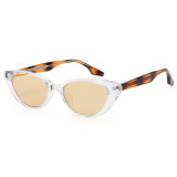 Retro Oval Cat Eye UV400 Outdoor Vacation Sunglasses