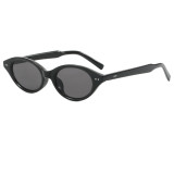 Retro Oval Cat Eye UV400 Outdoor Vacation Sunglasses