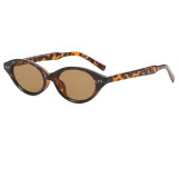 Retro Oval Cat Eye UV400 Outdoor Vacation Sunglasses