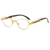 Retro Luxury Oval Cat Eye UV400 Outdoor Vacation Sunglasses