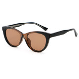 Retro Oval Cat Eye UV400 Outdoor Vacation Sunglasses