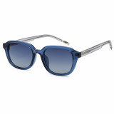 Retro Oval Cat Eye Simple UV400 Reinforced Wire-Core Temples Sunglasses