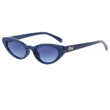 Retro Oval Cat Eye UV400 Outdoor Vacation Sunglasses