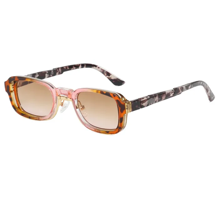 Retro Rectangle Outdoor Photo Decorative Sunglasses
