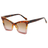 Retro Square Cat Eye UV400 Outdoor Vacation Sunglasses