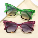 Retro Square Cat Eye UV400 Outdoor Vacation Sunglasses