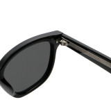 Retro Square UV400 Protection Simple Decorative Shades Sunglasses