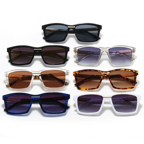Retro Classic Square Gradient Outdoor Vacation Photo Decorative Sunglasses