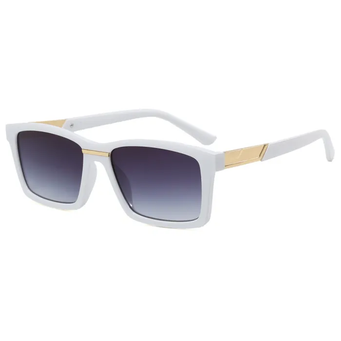 Retro Classic Square Gradient Outdoor Vacation Photo Decorative Sunglasses