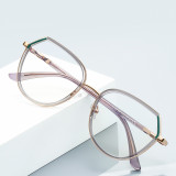 Big Polygon Anti Blue Light Computer Radiation Glasses